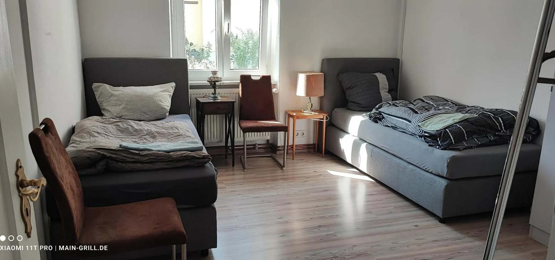 Monteurwohnung Bei Wuerzburg Bis 6 Personen Mit Gratis Parklaetzen Und Grill Und Wlan 3X Schlafzimmer Und Grill Veitshöchheim